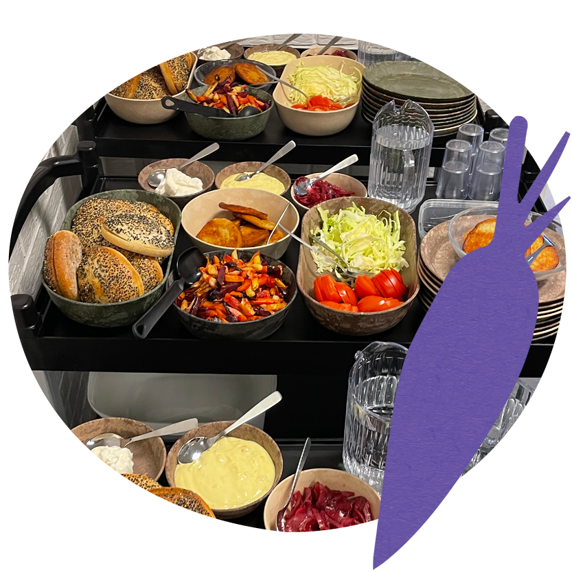 Skolemad på en madvogn